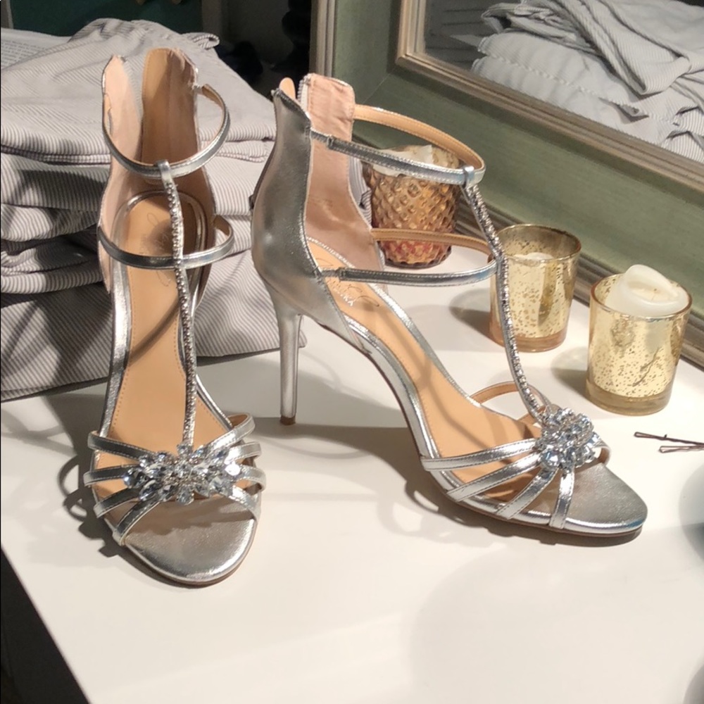 Beautiful Silver Heels